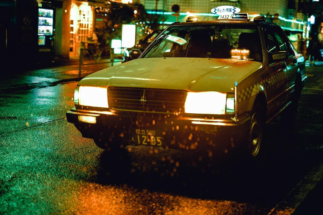 taxi in japan